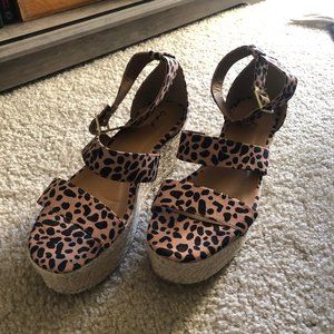 Leopard Print Espadrilles
